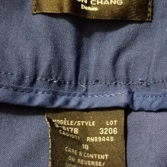Simon Chang Dress Pants, Business, Women's Clothing, Fashion, Blue Urban Classic - Picture 5 of 11